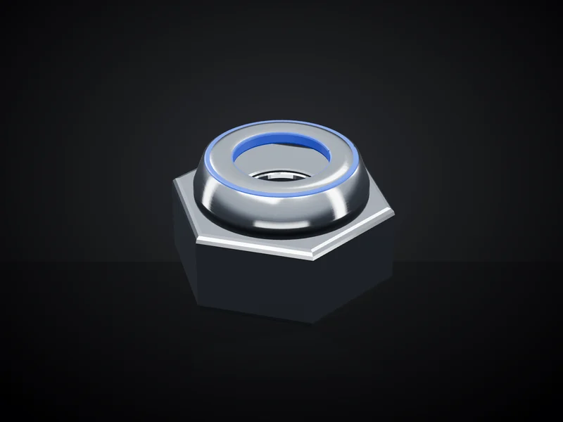 Nylon Insert Lock Nut — VERCHO nut