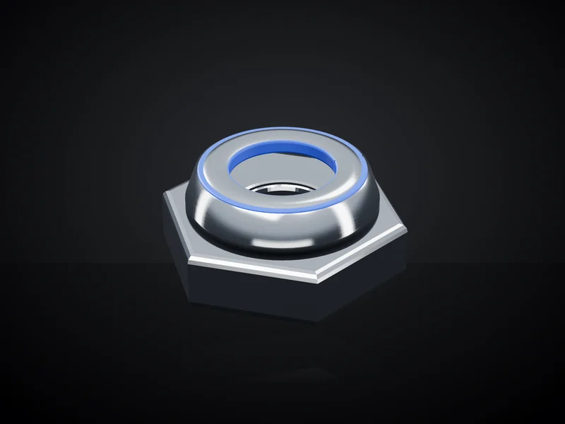 Nylon Insert Jam Lock Nut — VERCHO nut