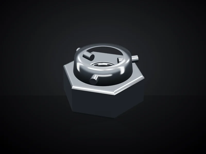 Pin Lock Nut — VERCHO nut